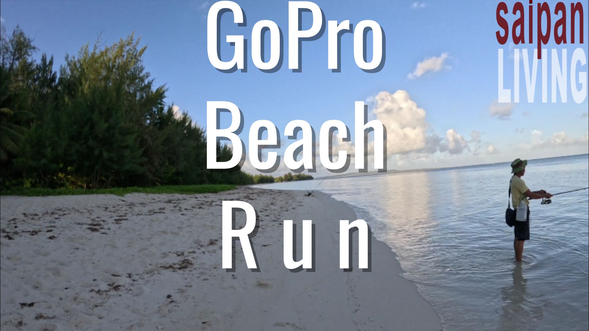 [Saipan Living] Early Morning Beach Run Discover Saipan with Walt F.J