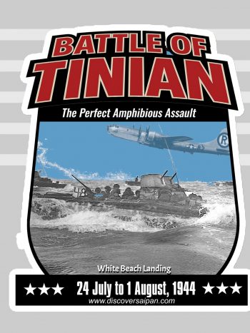 Battle of Tinian Magnet "The Perfect Amphibious Assault"