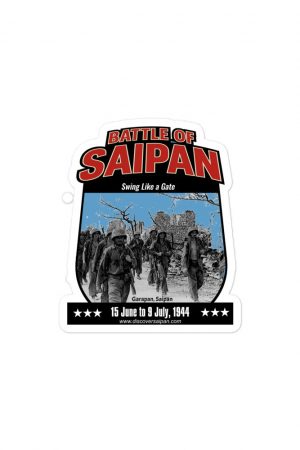 Battle of Saipan Sticker "Swing Like a Gate"