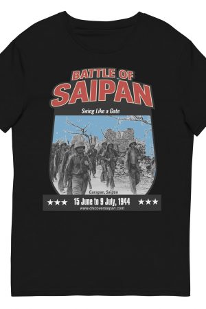 Battle of Saipan premium cotton t-shirt